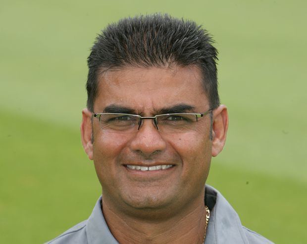 Dipak Patel (Cricketer) playing cricket