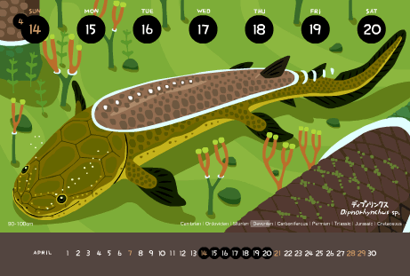 Dipnorhynchus Xenacanthus Related Keywords Xenacanthus Long Tail Keywords