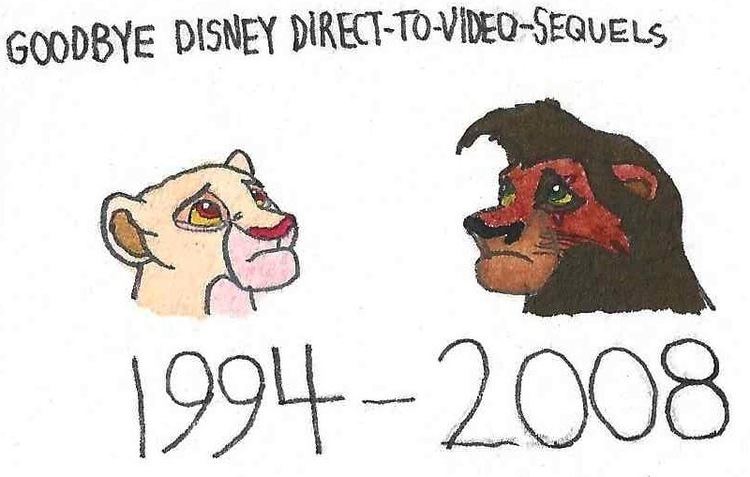 Direct-to-video Good bye Disney directtovideo sequels by brazilianferalcat on