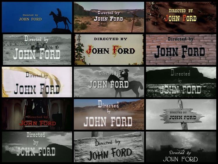 Directed by John Ford Lets Not Talk About Movies Directed by John Ford