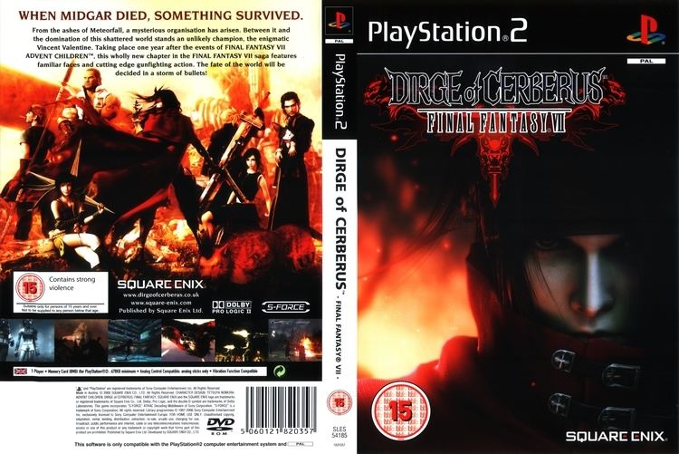 Dirge of Cerberus: Final Fantasy VII wwwtheisozonecomimagescoverps21328281434jpg