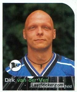 Dirk van der Ven Sticker 435 Dirk van der Ven Panini German Football Bundesliga