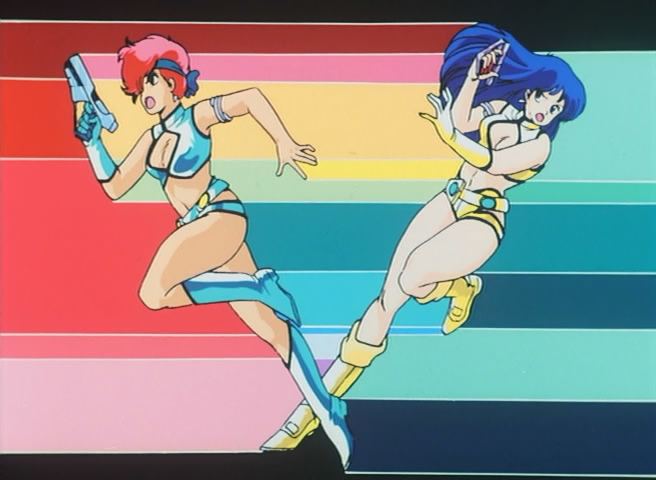 Dirty Pair: Project Eden movie scenes  funny franchise movie Dirty Pair Project Eden PE 1