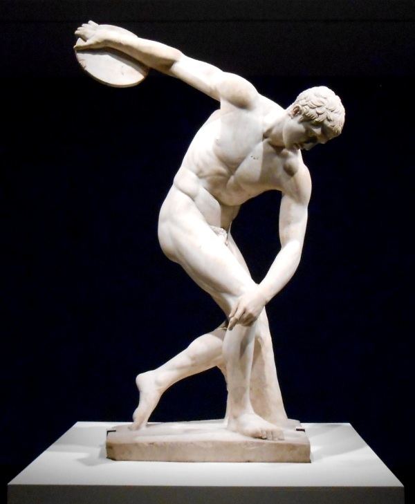Discobolus Discobolus the best statue of all time perhaps Laurence