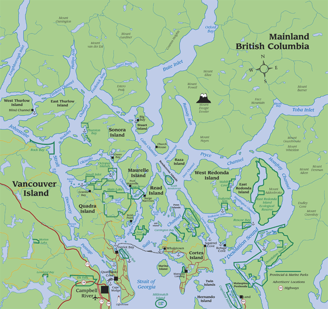 Discovery Islands Travel to Quadra Island Discovery Islands British Columbia Quadra