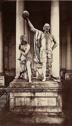 Discovery of America (statue) httpsuploadwikimediaorgwikipediacommonsthu