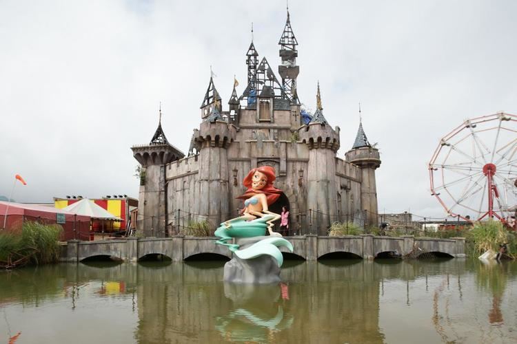 Dismaland Banksy39s Dismaland comes to London as model village London Evening