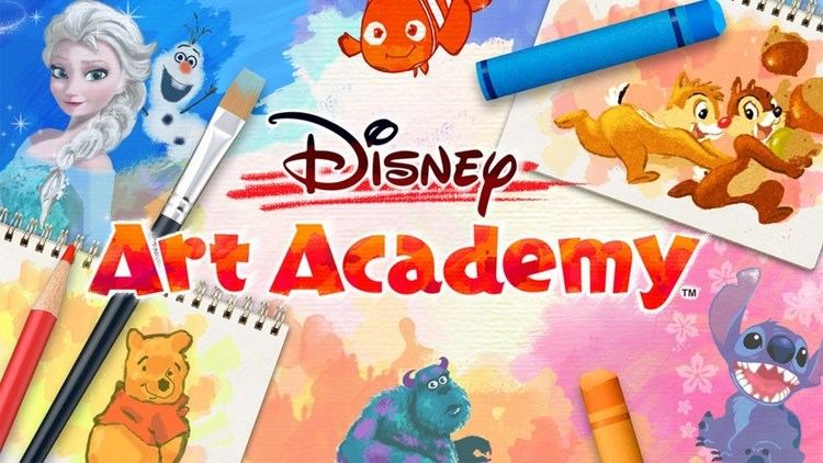 Disney Art Academy Disney Art Academy Drawing With Abdallah Nintendo 3DS Gameplay