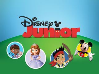 Sofia the First, Doc McStuffins, Micky Mouse Clubhouse, and Captain Jake Never Land Pirates - Disney Junior series