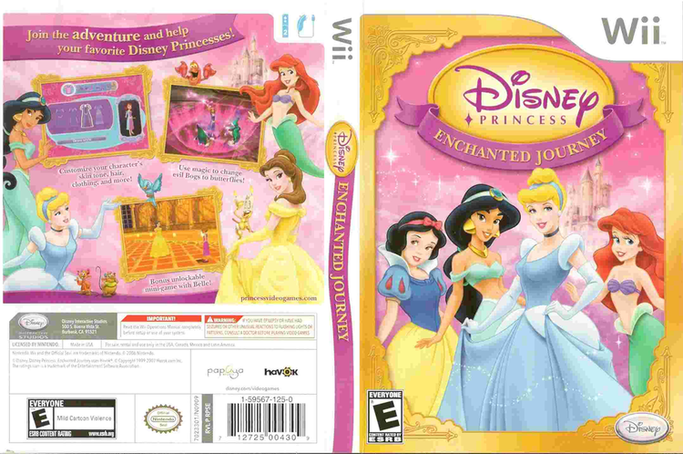 Disney Princess: Enchanted Journey artgametdbcomwiicoverfullHQUSRPSE4Qpng