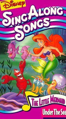 Disney Sing-Along Songs Amazoncom Disney Sing Along Songs Under the Sea VHS Disney