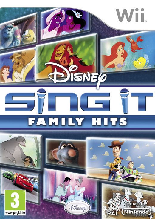 Disney Sing It: Family Hits Disney Sing It Family Hits Boxart Wii Greleasescom Gamereleases