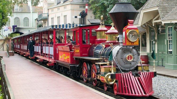 Disneyland Railroad Disneyland Railroad Mickey39s Toontown New Orleans Square 1080p