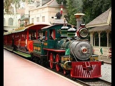 Disneyland Railroad Disneyland The Disneyland Railroad Full Experience HD POV YouTube