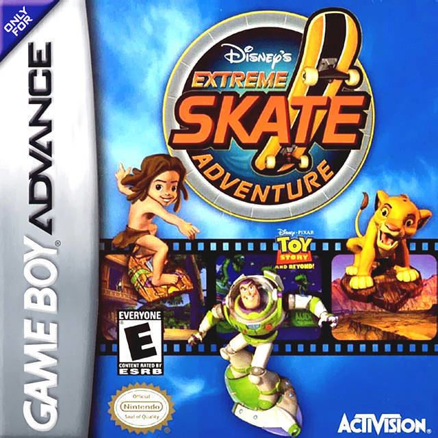 Disney's Extreme Skate Adventure Disney39s Extreme Skate Adventure Box Shot for Game Boy Advance
