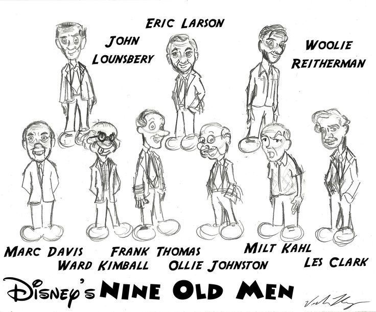 Disney's Nine Old Men 1000 images about Disney39s Nine Old Men on Pinterest Disney Erik