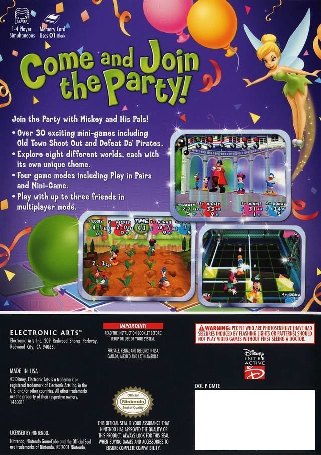 Disney's Party Disney39s Party Box Shot for GameCube GameFAQs