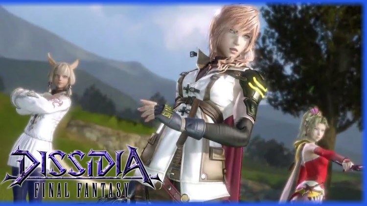 Dissidia Final Fantasy (2015 video game) Dissidia Final Fantasy 2015 Lightning Gameplay Video JPN