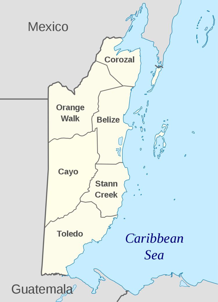 Districts of Belize