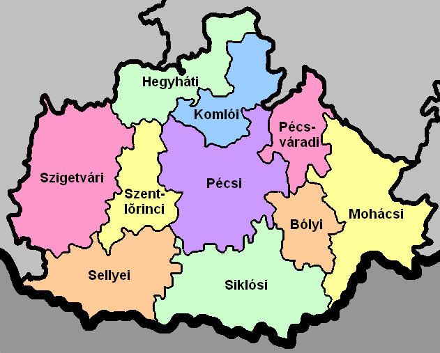 Districts of Hungary