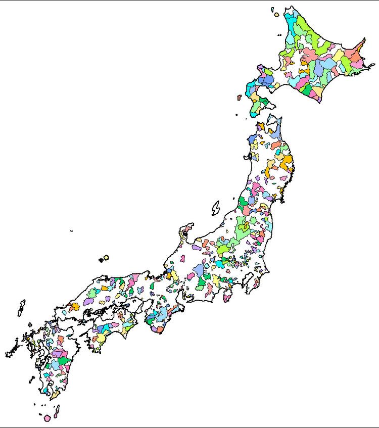 Districts of Japan