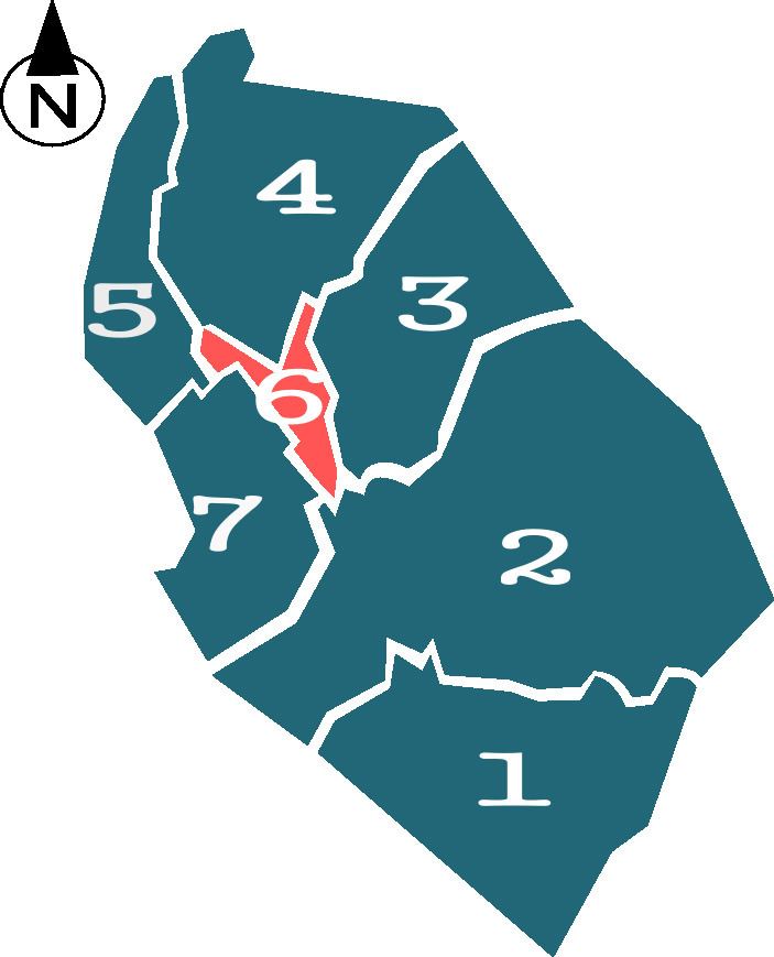 Districts of La Paz