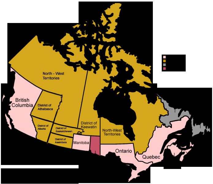 Districts of the Northwest Territories
