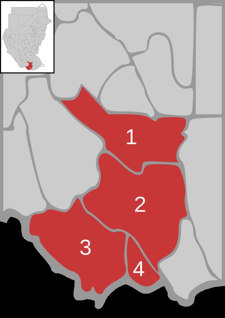 Districts of the Southern Sudan