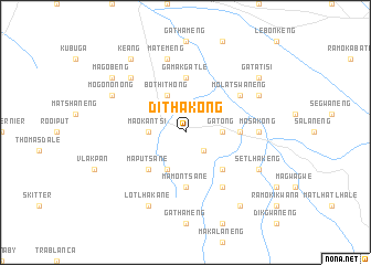 Dithakong Dithakong South Africa map nonanet