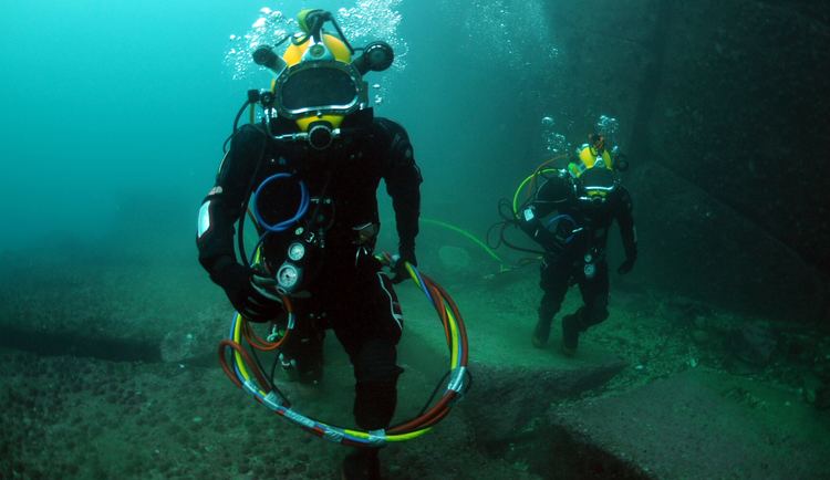 Diver (United States Navy) FileUS Navy 110629NXD935058 Chilean navy divers walk along the