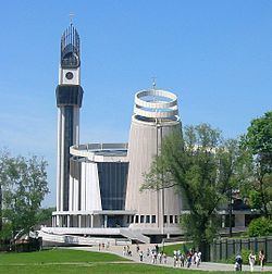 Divine Mercy Sanctuary, Kraków httpsuploadwikimediaorgwikipediacommonsthu