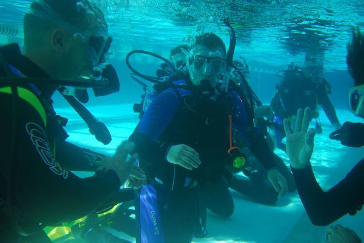 Diving instructor