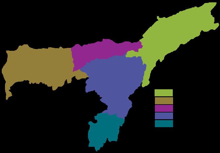 Divisions of Assam