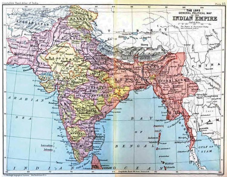 Divisions of British India