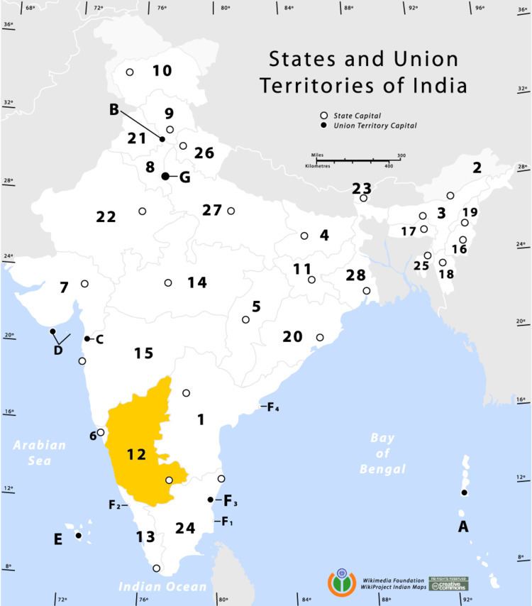 Divisions of Karnataka