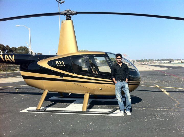 Divyank Turakhia Medianet founder Divyank Turakhia learned how to pilot helicopters
