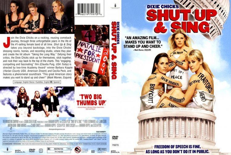 Dixie Chicks: Shut Up and Sing Dixie Chicks Shut Up and Sing Movie DVD Scanned Covers