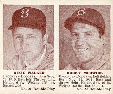 Dixie Walker Collecting 394239 via its baseball cards and its stars