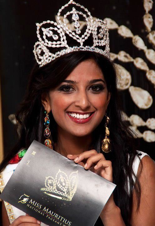 Diya Beeltah Miss Universe Mauritius 2013 Diya Beeltah