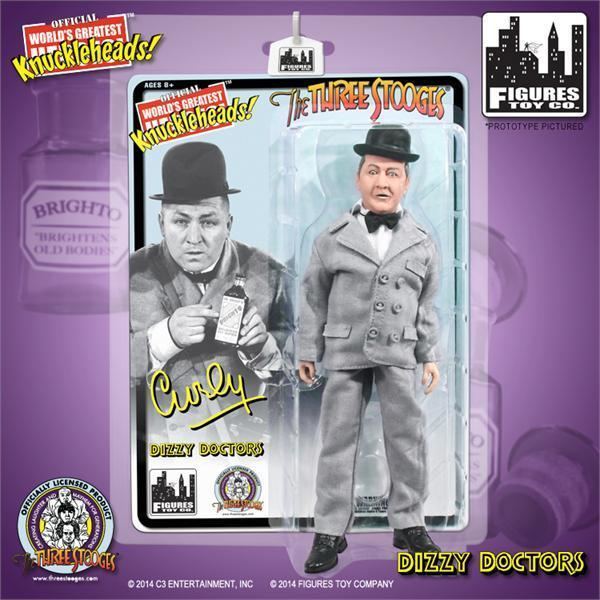 Dizzy Doctors The Three Stooges 8 Inch Action Figures Dizzy Doctors Curly