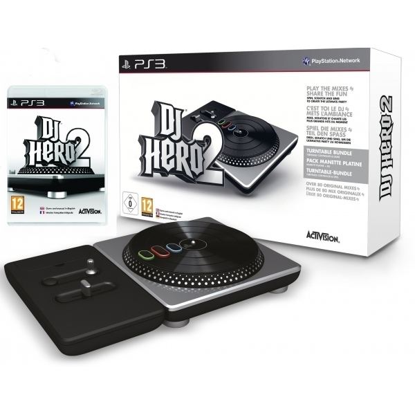 DJ Hero 2 DJ Hero 2 Turntable Kit amp Game PS3 ozgameshopcom