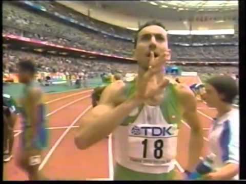 Djabir Saïd-Guerni Djabir SadGuerni champion du monde 800m paris 2003 YouTube