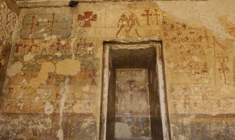 Djehutihotep Egypt has a long history of graffiti Templar graffiti in the tomb