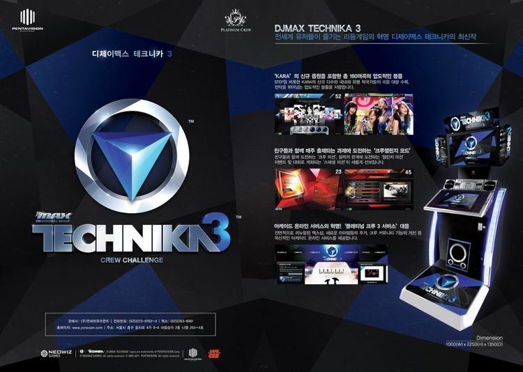 DJMax Technika 3 Arcade Heroes PentaVision preparing DJ Max Technika 3 for release