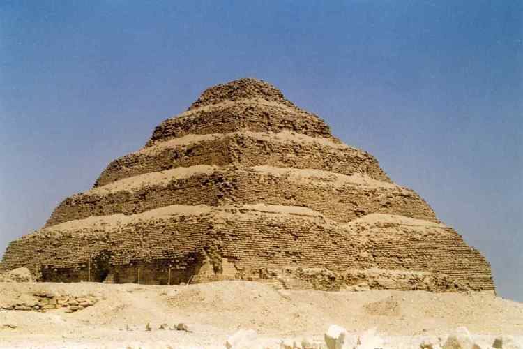 Djoser Picture of Egypt Cairo area Djoser39s Pyramid