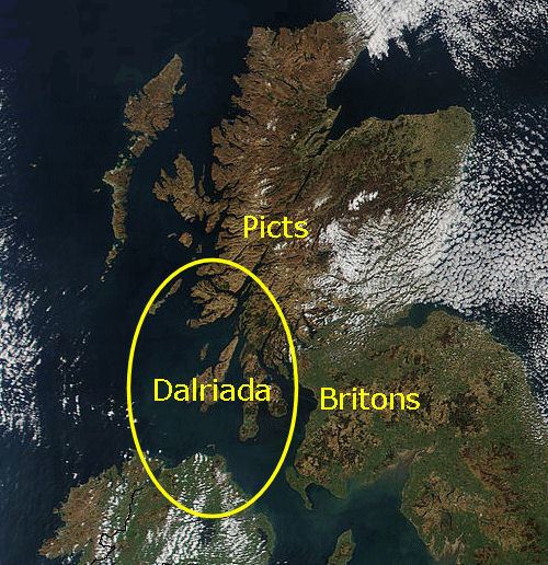 Dál Riata Scotfax Dalriada on Undiscovered Scotland