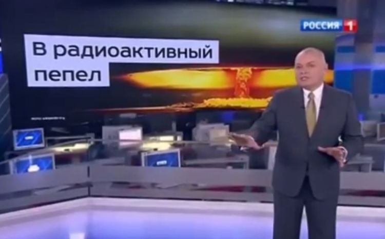 Dmitry Kiselyov Russian TV Anchor Dmitry Kiselyov Kremlin can Turn US into