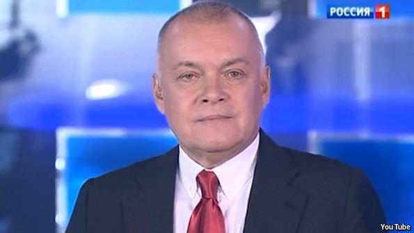 Dmitry Kiselyov Ukraine Russia39s chief propagandist The Economist