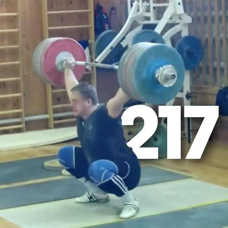 Dmitry Lapikov Dmitry Lapikov 217kg Snatch All Things Gym