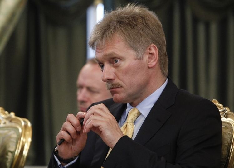 Dmitry Peskov Russia Outrage as Putin spokesman Dmitry Peskov pictured